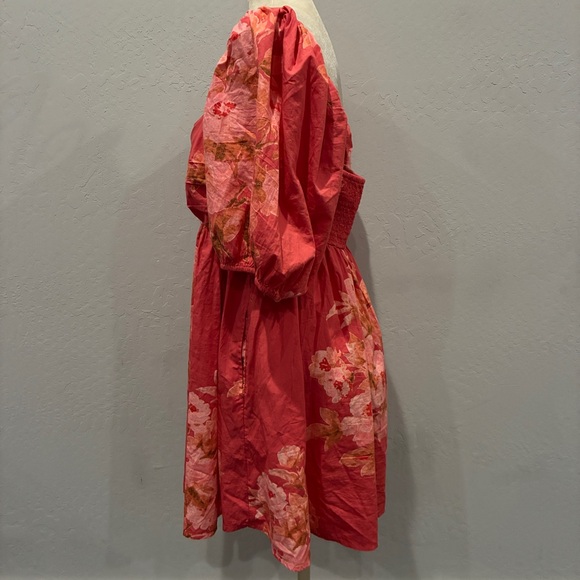 Free People Peony Babydoll Dress in Femme Combo - Size Large - Picture 7 of 14